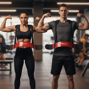 RexFit Sport - Soporte Ajustable para Bíceps con Acolchado Contorneado para Entrenamiento de Aislamiento Muscular - Product Image 3