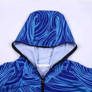 Hombre Hoodi camuflaje personalizado 3D impresión pesca sudaderas con capucha Casual deporte pulóver con bolsillos poliéster básicos OEM pesca 100% algodón - Product Image 3