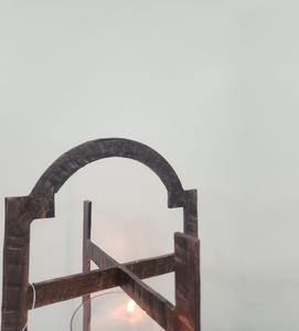 Elegante soporte de vela de hierro con marco de Metal de tamaño personalizado, mesa de fiesta en casa, candelabros decorativos, bandejas para servir para inauguración de la casa - Product Image 4