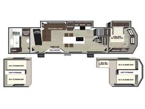 Nouveau 2026 F-o-r-e-s-t R-i-v-e-r Wildwood G-r-a-n-d L-o-d-g-e 42I-C-E - Product Image 2