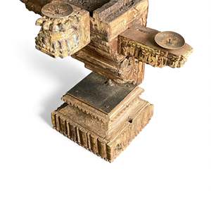 เชิงเทียนไม้ ดีไซน์หรูหรา สำหรับตกแต่งบ้านและงานแต่งงาน เหมาะสำหรับคริสต์มาส อีสเตอร์ และโอกาสพิเศษ - Product Image 5