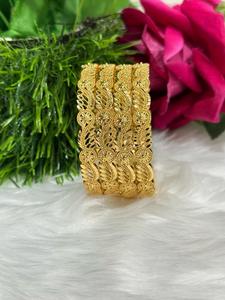 Unisex 24 Carat Gold Plated Bracelet and <b>Silver</b> <b>Earrings</b> Set Classic Jewelry for Anniversaries From Bulgaria Turkey Germany - Product Image 3