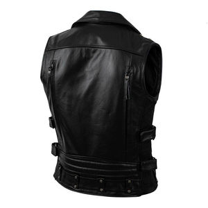 Chaleco de Motociclista de Cuero de Alta Calidad OEM para Hombre, Chaleco Acolchado Transpirable con Calefacción para Invierno, Personalizable, Ecológico, Venta al por Mayor - Product Image 2