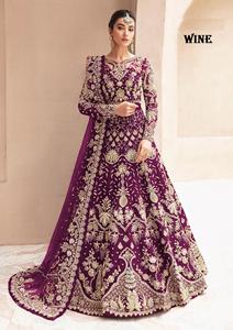 Haut sur demande Top Designer Bridal Anarkali Gowns Boutique collection Vêtements Disponible à la quantité en vrac - Product Image 2