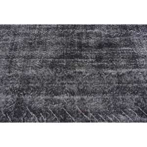 Alfombra de lana gris moderna, alfombra de retales de tejido plano turco de 5,3x8,9 pies para decoraciones de sala de estar con respaldo de látex - Product Image 5