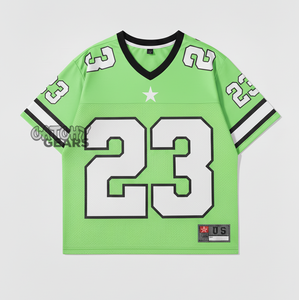 Customized Women Soccer Sportswear T-Shirt Loose Fit Oversized <b>Design</b> Quick Dry Breathable Fabric Football Jersey for Clubs - Product Image 3