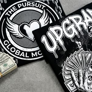 Camiseta Personalizada por Sublimación, 350gsm, Algodón, Impresión en la Espalda, Estilo Holgado, Oversize, Diseño Propio, Icono, Moda Urbana, Punk - Product Image 3