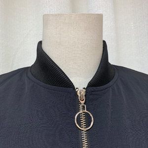 Vestes pour hommes Veste pour hommes Blouson bombardier noir Léger Casual Fashion Streetwear Outerwear avec fermeture éclair Poignets côtelés sur le devant - Product Image 2