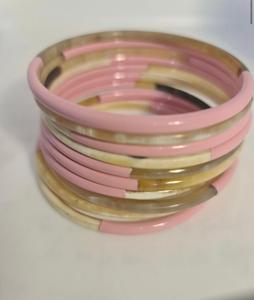 Bracelet en corne de buffle véritable, style animal, imperméable, unisexe, de qualité supérieure, couleur laquée - Product Image 3