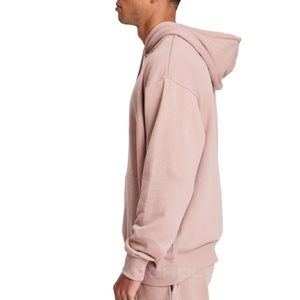 Sudadera con Capucha Personalizada al por Mayor para Hombre, Invierno, 100% Algodón, Felpa, Bordada, Diseño Sólido, con Logotipo Impreso, Tallas Grandes Disponibles 2026 - Product Image 2