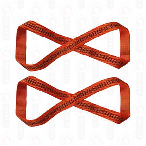 Logotipo personalizado Gimnasio Entrenamiento Levantamiento de potencia Figura 8 Correas Material de neopreno con diseño único - Product Image 4