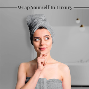 Juego de toallas de baño de algodón transpirable Hotel uso doméstico toallas absorbentes suaves para baño lujo Spa gimnasio mano cara toalla suministro - Product Image 5