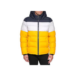 Veste bulle grande taille veste bulle personnalisée pour hommes logo imprimé - Product Image 5
