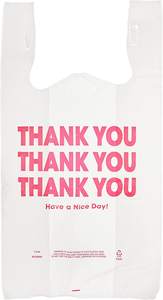 Bolsas de compras de camisetas de HDPE ecológicas de alta calidad, bolsas de plástico de supermercado biodegradables personalizables, impresión en huecograbado - Product Image 4