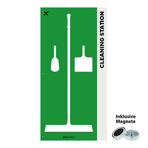 Stazione di Pulizia Magnetica M, Verde, 90cm x 180cm - RS-MA-M-05 - Product Image 1