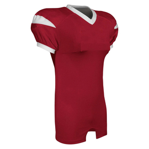 Custom Plus Size Quick Dry Breathable Anti-Bacterial Anti-UV Polyester Mesh Fabric American Football Jerseys Summer Short Screen - Product Image 1