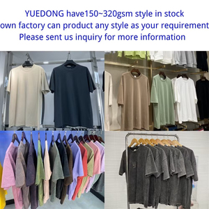 เสื้อยืดสตรีทแวร์ขายส่ง ผ้าคอตตอนหนา 300GSM ทรงโอเวอร์ไซส์ ล้างแบบวินเทจ ทำสีซีด พิมพ์ลาย DTG เสื้อยืดผู้ชายสั่งทำพิเศษ - Product Image 5