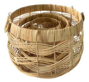 New Design <b>Storage</b> <b>Baskets</b> Bamboo Rattan <b>Basket</b> <b>Storage</b> At Home Laundry With <b>Bathroom</b> - Product Image 6
