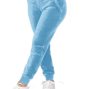 Sudaderas informales con patrón sólido para mujer y pantalones de chándal de pierna ancha, conjuntos holgados de ropa de descanso de invierno, chándales al por mayor de 2 piezas - Product Image 6