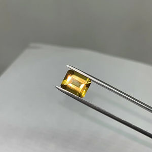 Citrine dorée naturelle 11x9MM, forme octogonale, pierre précieuse de qualité supérieure pour la fabrication de bijoux - Product Image 1