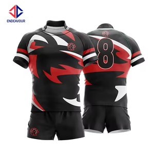Jersey de rugby transpirable de nuevo diseño, camiseta de talla grande impresa por sublimación - Product Image 6