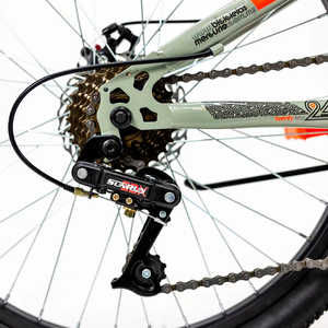 MERCURY SEVEN R24 7V Bicicleta Gris 22447 ** Cuadro de carbono de 12 velocidades Bicicleta de ciudad Aleación de magnesio Absorción de impacto Horquilla Freno de disco Plegable - Product Image 3