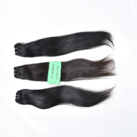 Rambut Manusia Asli 100% Alami Lurus Kamboja dan Vietnam Gelombang Virgin Berkualitas Tinggi Rambut Mentah India
