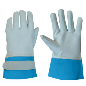 Guantes de Soldadura TIG Hechos a Medida de Cuero de Primera Calidad Resistentes al Calor con Refuerzo de Kevlar, Duraderos y de Alta Resistencia - Product Image 5