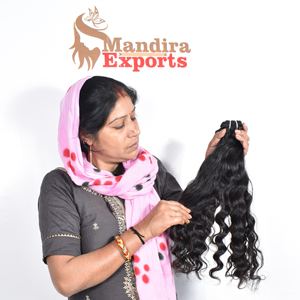 Venta al por mayor 100% Extensiones de Cabello Humano Virgen Vietnamita Máquina de Trama Doble Estilo de Onda de Agua Remy Natural Tipo de Cabello Indio - Product Image 1