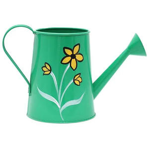 Accessoires de jardin personnalisés Bidon d'eau fer métal bleu ciel Arrosoir fini à bon prix de vente Artisanat - Product Image 3