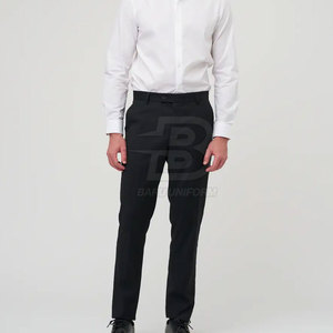 Vente en gros de pantalon de jogging avec logo personnalisé prix de motif droit décontracté léger en coton polaire - Product Image 3