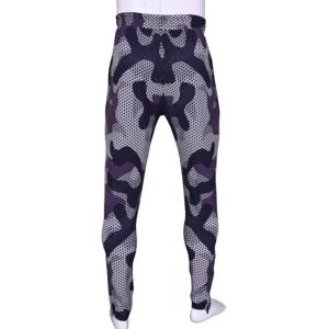 Leggings de Compresión Estampados para Hombre, Capa Base Deportiva, Pantalones Jogger, Absorben la Humedad, Pantalones de Entrenamiento para Hombre, Rectos, Curvos, a Rayas - Product Image 3