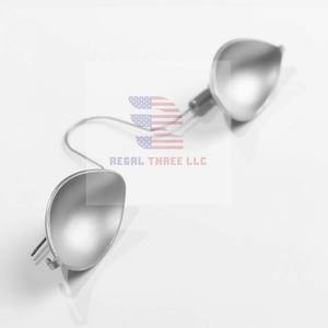 Lunettes de protection laser en acier inoxydable avec couleur et logo personnalisables pour usage médical - Product Image 6