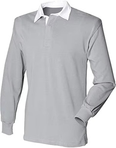 Jersey de Rugby Personalizado de Manga Larga, Tejido Sólido de 240g, Transpirable, de Secado Rápido, Antibacterial, Anti-UV, con Estampado para Equipos - Product Image 5