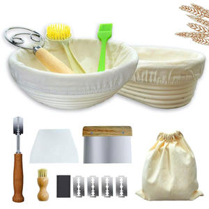 Wholesale Full Set Rattan Proofing Basket Bread Mold <b>Tools</b> - Product Image 3
