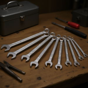 Juego de Llaves Combinadas Hazet de 10 Piezas, de 12 Puntas Exteriores con Perfil de Tracción - Product Image 3