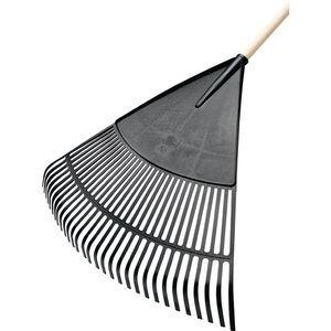 Balai paysager FLORA 750 mm avec 30 dents en polypropylène, outil de jardin manuel - Product Image 1