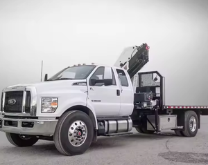 Camión de Plataforma Ford F-750 Usado Certificado Limpio 2024 - 330HP LHD/RHD Envío Mundial - Product Image 1