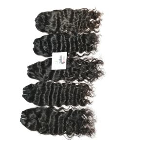 ผมแท้ 100% จากเครื่องจักรอินเดีย แบบเวฟ  แบบดับเบิ้ลเวฟท์  ไม่ผ่านการแปรรูป  จัดเรียงเกล็ดผมตามธรรมชาติ  สำหรับส่งออก - Product Image 2