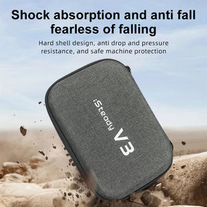 Sac de rangement Hohem iSteady V3, boîte de protection pour stabilisateur, sac anti-chute pour gimbal, boîte de rangement portable pour gimbal, en PU résistant à l'abrasion - Product Image 3