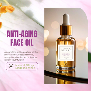 FABRIQUÉ EN FRANCE ODM OEM Formulation Personnalisée Sérum Huile Visage Anti-Âge en Gros Formule Naturelle Sûre et Propre Qualité Assurée - Product Image 6