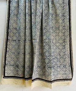 Fabriqué à la main 100% coton écharpe Jaipur traditionnel main bloc imprimé écharpe Boho Chic léger fait à la main doux coton écharpe - Product Image 5