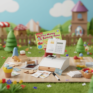 Small Foot Kasse Jouets sur le thème de l'argent et de la banque - Product Image 3