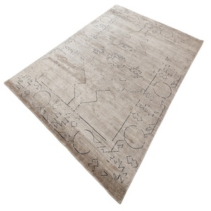 Meilleur prix Tapis en laine 3D à poils longs de designer, doux et épais, style persan uni, motifs personnalisés, faits à la main, ensembles de tapis de petite surface - Product Image 5