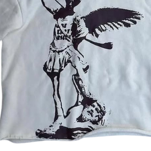 เสื้อฮู้ดพิมพ์ลายสกรีนเสื้อมีฮู้ดสำหรับผู้ชาย440ผ้าฝ้ายน้ำหนักมาก GSM สำหรับใส่ได้ทั้งชายและหญิงโลโก้ออกแบบได้ตามที่ต้องการ - Product Image 5