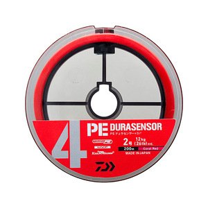 สายตกปลา DAIWA UVF PE Dura Sensor x4+Si2 สีคอรัลเรด 150-200-300 ม. (ขนาด: 0.6/0.8/1/1.2/1.5/2/2.5/3/4) - Product Image 2