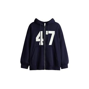 OEM High Quality Organic Cotton Crop <b>Zip</b> <b>up</b> Hoodie Women's Custom Logo Zipper <b>Hoodies</b> - Product Image 1