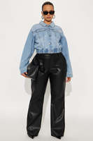 Veste en jean réversible, respirante, écologique, nouvelle mode décontractée pour femmes, pour un look streetwear quotidien par Antique Fashion