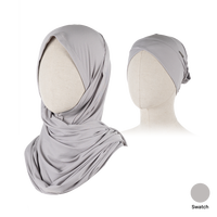Entièrement personnalisable 70x180cm Eid taille libre instantanée Hijab musulman en gros coton Polyester femme toutes saisons TAKVA Infinity Hijab
