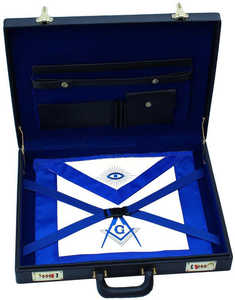 Reemason Masonic regalia apons กระเป๋าเอกสารแบบแข็งเหมาะสำหรับกระเป๋าผ้ากันเปื้อนกระเป๋าหนังจากปากีสถาน - Product Image 2